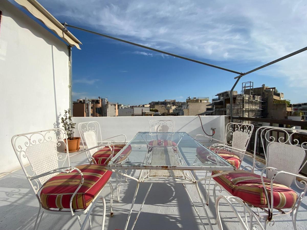 Central Apts With Acropolis Views - Pk Building Atény Exteriér fotografie